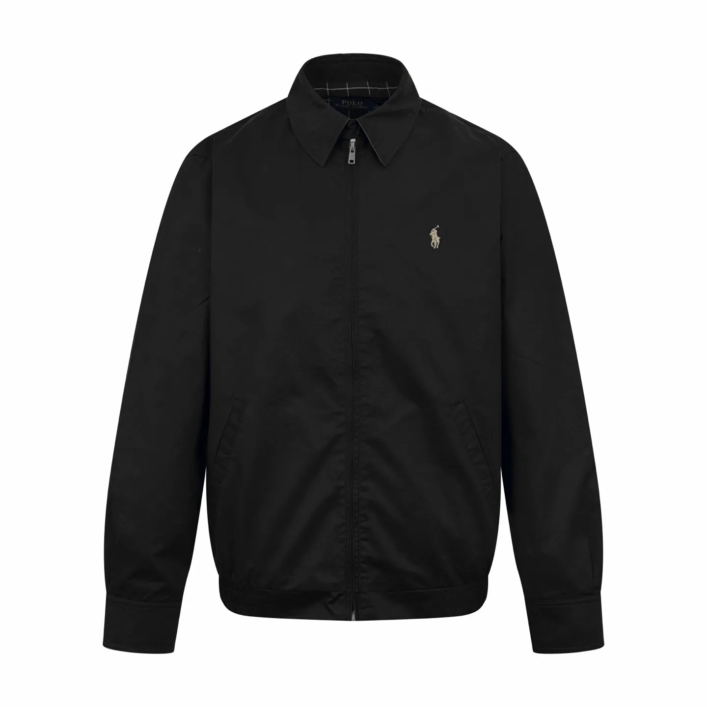 🅿️520 Ralph Lauren Ralph Lauren embroidered zipper jacket (black). The original product was purchased for 2,490 and developed. The fabric is made of custom-made cotton double-ply small diagonal elegant fabric. It is soft and silky, comfortable and close to the skin. It uses pure black as the base color. A touch of light gold pony logo embroidery is embellished on the chest. It is more dazzling because of the black background. It is low-key and powerful. Subtle gloss changes inject breathing and vitality into the black jacket. Outline high-end outlines with extreme simplicity, showing taste in silence. Universal adaptability to style, using imported machine embroidery technology. Use advanced computer control system and precision mechanical components to realize the iconic pony embroidery operation. High precision. The lines are smooth and delicate. The template machine opens the bag. The preset template guides the position, shape and size of the bag. The accuracy ensures the quality of the bag opening effect. Infrared positioning cutting machine achieves precise positioning of the material through infrared transmitter and infrared receiver. The accuracy can reach the micron level, thereby meeting the effect of high-precision cutting of plaid alignment. The fabrics have been carefully washed, have a better hand feel, are not easy to deform, shrink, and fade, and maintain long-term beauty. Size:S-M-L-XL